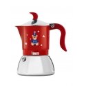Bialetti 6651 manuaalne kohvimasin Mokakohvi kann 0,473 l Punane, Roostevaba teras