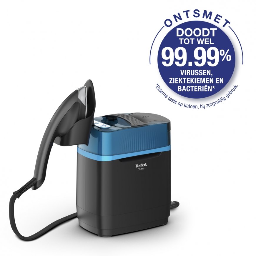 Tefal Cube UT2020 Handheld garment steamer 1.1 L 2170 W Black, Blue