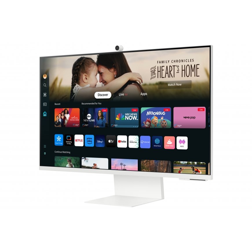 Samsung M80D tietokoneen litteä näyttö 81,3 cm (32") 3840 x 2160 pikseliä 4K Ultra HD LED Valkoinen – 2