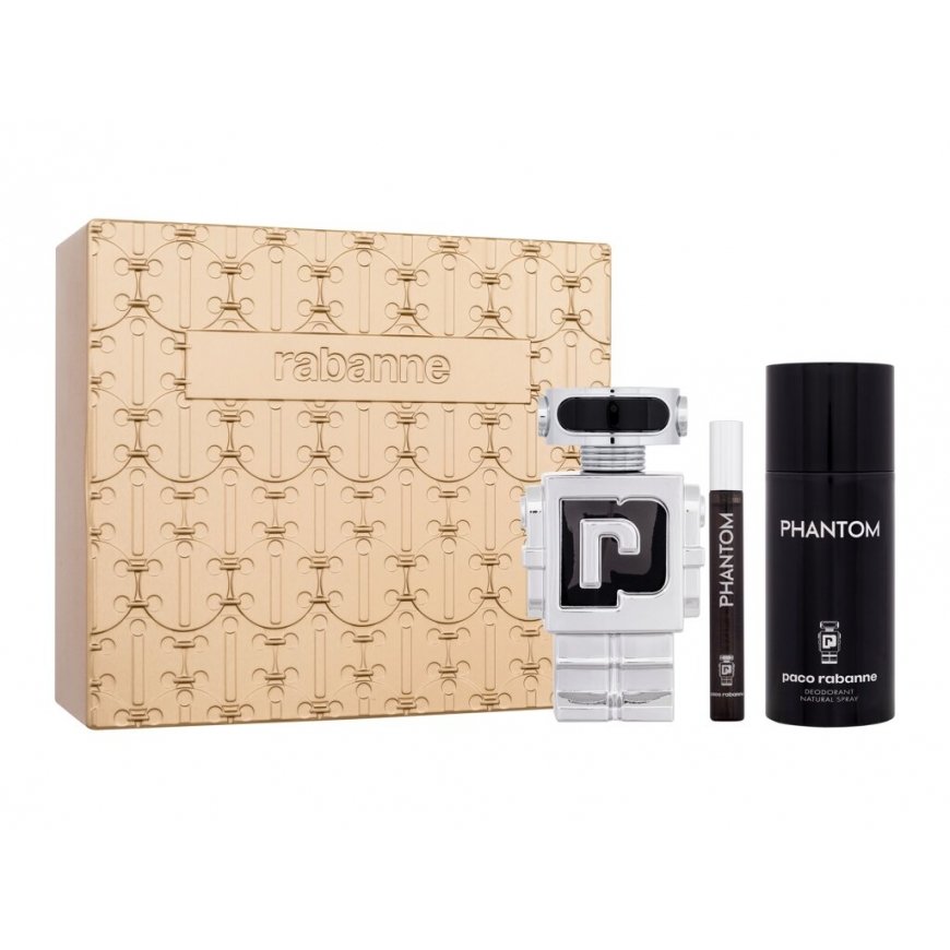 Paco Rabanne "Phantom" fragrance set 100 ml + fragrance spray 10 ml