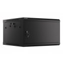 RACK WALL MOUNTING CABINET 19" 6U 600X600 BLACK LANBERG PERFORATED DOOR (FLAT PACK) RACK WALL MOUNTING CABINET 19" 6U 600X600 BLACK LANBERG PERFORATED DOOR (FLAT PACK)