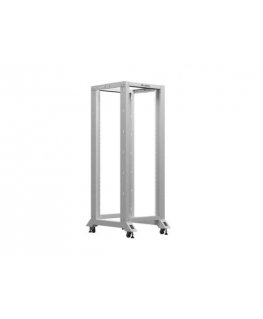 ATVĒRAIS RACKS 19" 32U 600X800 GAIŠS PELĒKS LANBERG
