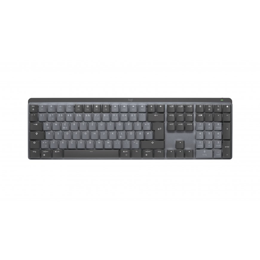 Logitech 920-010750 näppäimistö Office RF Wireless + Bluetooth QWERTZ Saksa Grafiitti