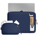 tomtoc Defender A13 13" Laptop Sleeve and Accessory Pouch, Blue tomtoc Defender A13 13" Laptop Sleeve and Accessory Pouch, Blue
