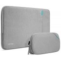tomtoc Defender A13 14" laptop sleeve and accessory pouch, gray tomtoc Defender A13 14" laptop sleeve and accessory pouch, gray