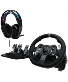 Peli ohjain Logitech G920 Driving Force Xbox ja Logitech G335.