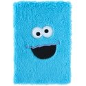 ERIK Sesame Street Cookie Monster A5 premium plush notebook ERIK Sesame Street Cookie Monster A5 premium plush notebook
