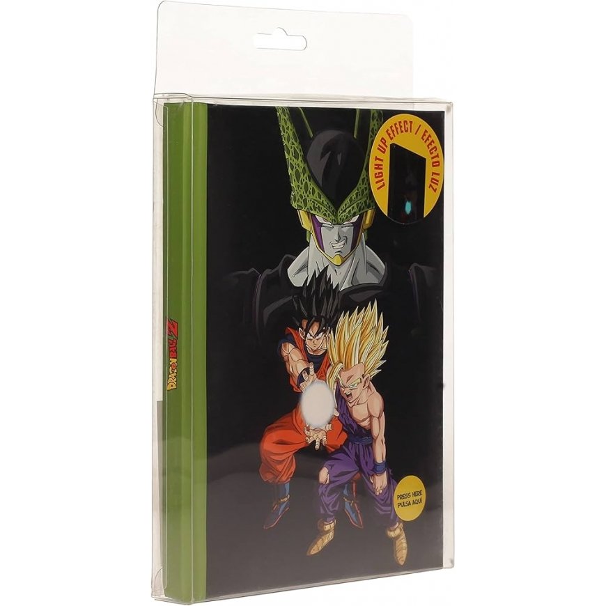 Sd Toys Dragon Ball Z Cell Final Battle notebook with lights