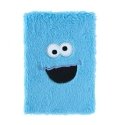 ERIK Sesame Street Cookie Monster A5 premium plush notebook ERIK Sesame Street Cookie Monster A5 premium plush notebook