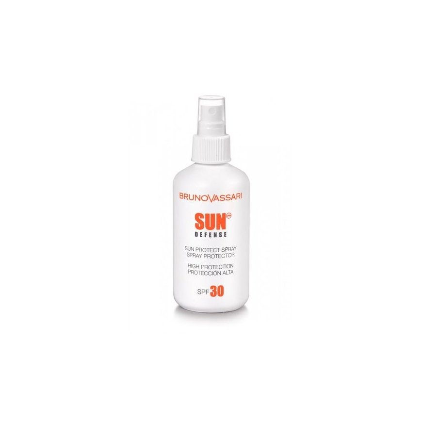Bruno Vassari, Sun Defense, Oil Free, Aurinkosuoja, Aurinkovoide Suihke, SPF 30, 200 ml
