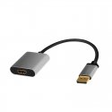 LogiLink CDA0108 video cable adapter 0.15 m DisplayPort HDMI Black, Grey LogiLink CDA0108 video cable adapter 0.15 m DisplayPort HDMI Black, Grey