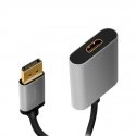 LogiLink CDA0108 video cable adapter 0.15 m DisplayPort HDMI Black, Grey LogiLink CDA0108 video cable adapter 0.15 m DisplayPort HDMI Black, Grey