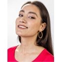 Marc Malone Paauksitatud rõngad Hannah kuldsed kõrvarõngad MCE23016G Marc Malone Paauksitatud rõngad Hannah kuldsed kõrvarõngad MCE23016G