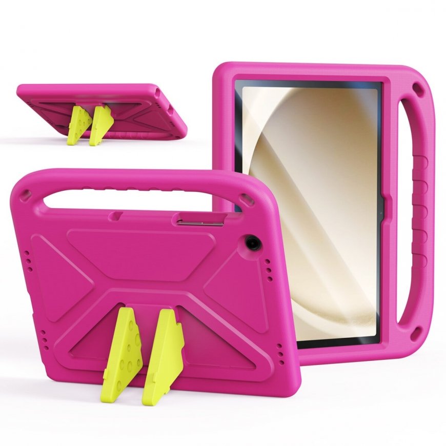 Dėklas Dux Ducis Toby Samsung X210/X215/X216 Tab A9 Plus 11.0/X230/X235/X236 Tab A11 Plus 11.0 rožinis