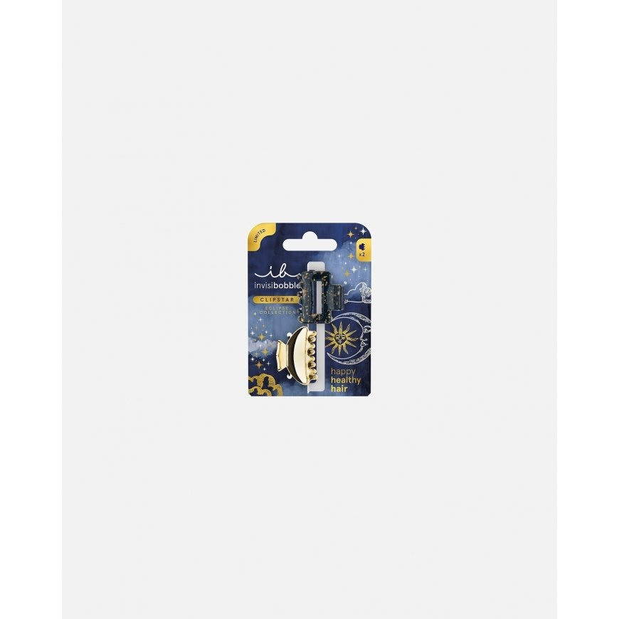 Invisibobble Clipstar S Eclipse Lunar Glam matu saktas 2 gab. – 2