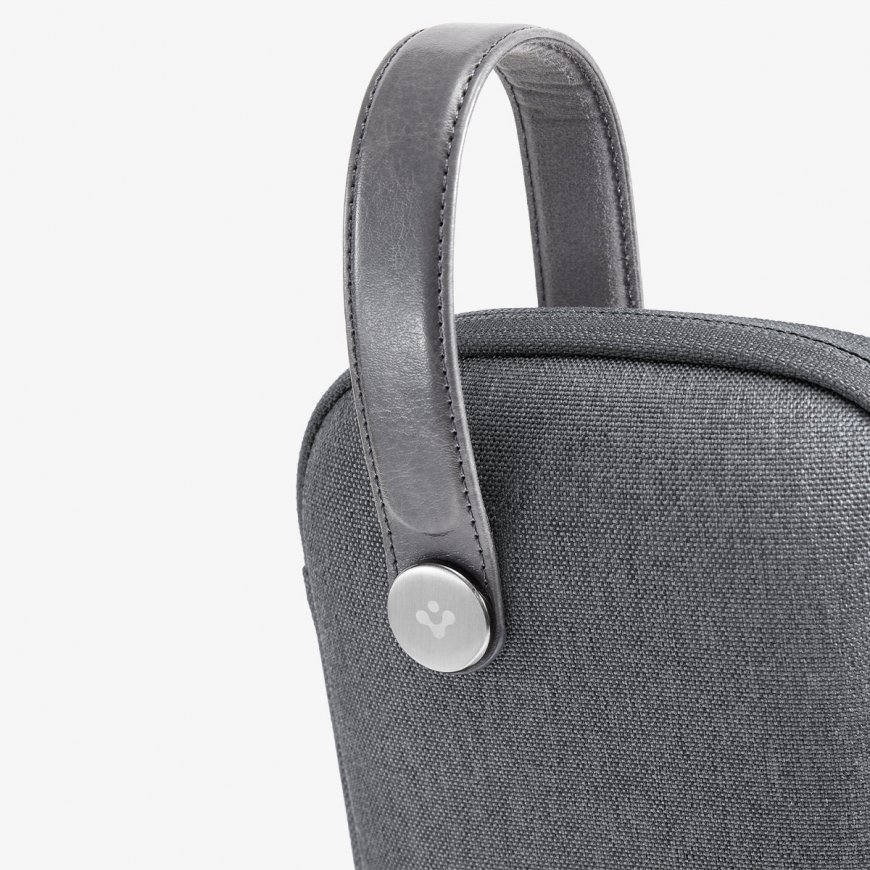 Spigen Klasden Pouch Renewed Maisveida soma Nintendo EVA (etilēna vinilacetāta) Pelēks – 3