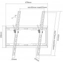 AQ Adjustable Mount for LCD TVs with diagonal size from 32 to 55 inches AQ Adjustable Mount for LCD TVs with diagonal size from 32 to 55 inches
