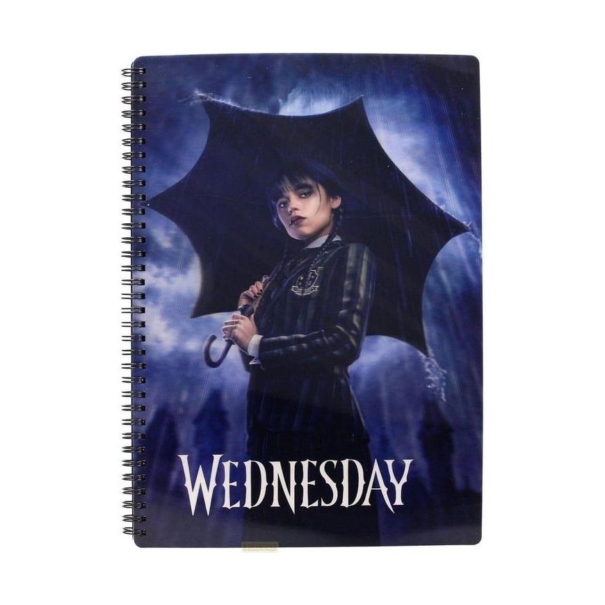 Sd Toys Wednesday Rain A4 Notebook