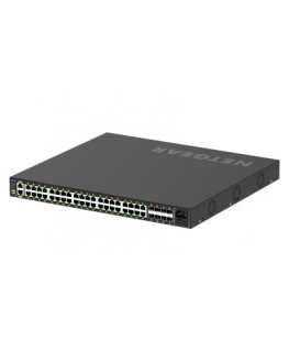 NETGEAR GSM4248P-100EUS võrgulüliti Juhitav L2/L3/L4 Gigabit Ethernet (10/100/1000) Power over Ethernet tugi Must