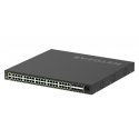 NETGEAR GSM4248P-100EUS tīkla pārslēgs Vadīts L2/L3/L4 Gigabit Ethernet (10/100/1000) Power over Eth