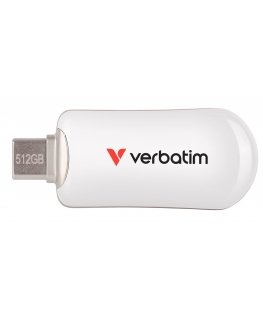 Verbatim 30231 USB atmintukas 512 GB C tipo USB 3.2 Gen 1 (3.1 Gen 1) Balta
