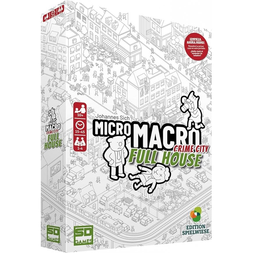 Sd Mängud Micro Macro Täis maja lauamäng