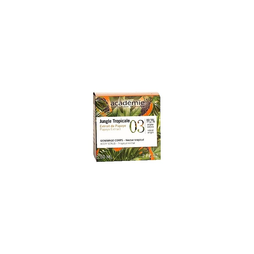 Academie Jungle Tropicale Body Scrub Nectar Tropical kehon kuorinta, 60 ml – 2