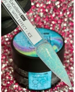 Erinomainen Pro Tiksotropinen geeli "Unicorn Ice" -efektillä, 50 g
