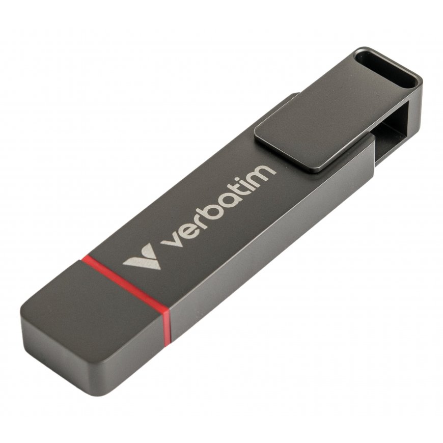 Verbatim Dual QuickStick USB flash drive 1 TB USB Type-A / USB Type-C 3.2 Gen 1 (3.1 Gen 1) Grey – 2