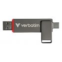 Verbatim Dual QuickStick USB flash drive 1 TB USB Type-A / USB Type-C 3.2 Gen 1 (3.1 Gen 1) Grey