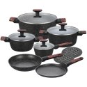 Klausberg 12-Piece Cookware Set with Non-Stick Coating, KB-7831