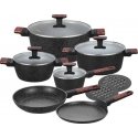 Klausberg 12-Piece Cookware Set with Non-Stick Coating, KB-7831