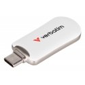 Verbatim 30230 USB atmintukas 256 GB C tipo USB 3.2 Gen 1 (3.1 Gen 1) Balta Verbatim 30230 USB atmintukas 256 GB C tipo USB 3.2 Gen 1 (3.1 Gen 1) Balta