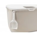 Savic Hop in Cat Top entry litter box Beige, White Savic Hop in Cat Top entry litter box Beige, White