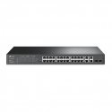 TP-Link JetStream TL-SL2428P tīkla pārslēgs Vadīts L2 Fast Ethernet (10/100) Power over Ethernet (Po