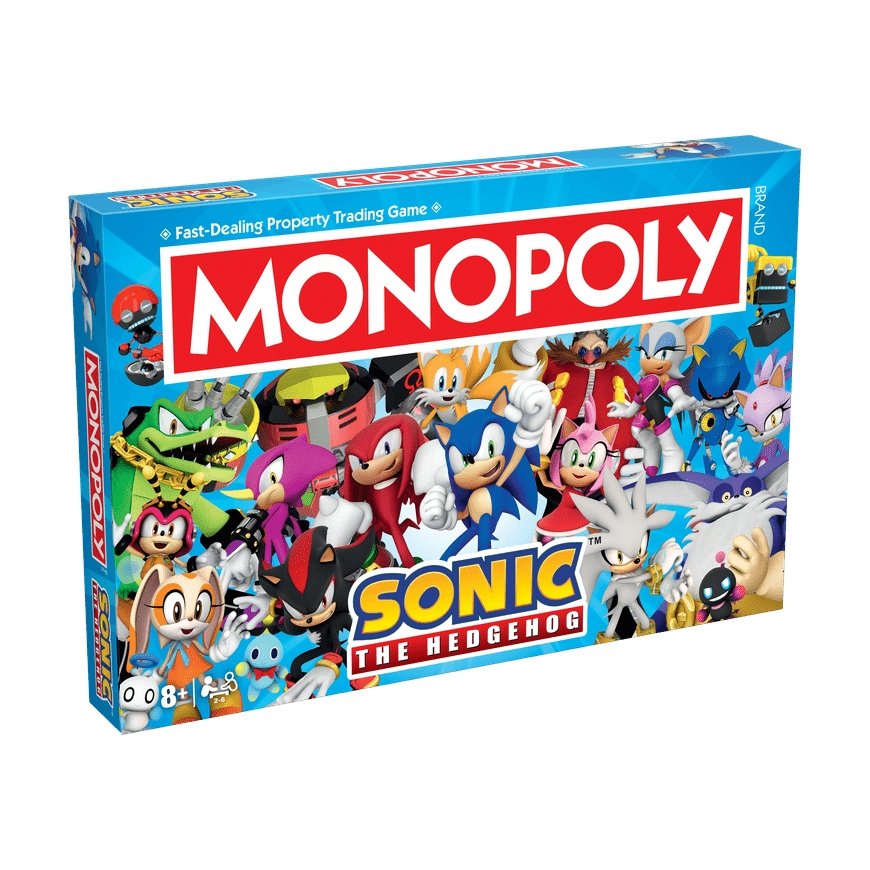 Asmodee Monopoly Sonic the Hedgehog Board game Economic simulation