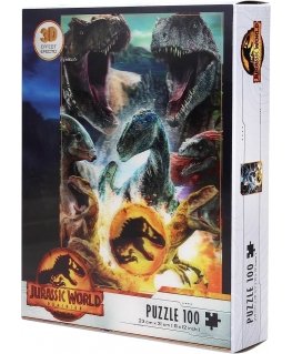 Sd Toys Jurassic World Dinosuarų 3D dėlionė 100 vnt.