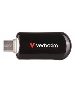 Verbatim 30227 USB-muisti 512 GB USB Type-C 3.2 Gen 1 (3.1 Gen 1) musta