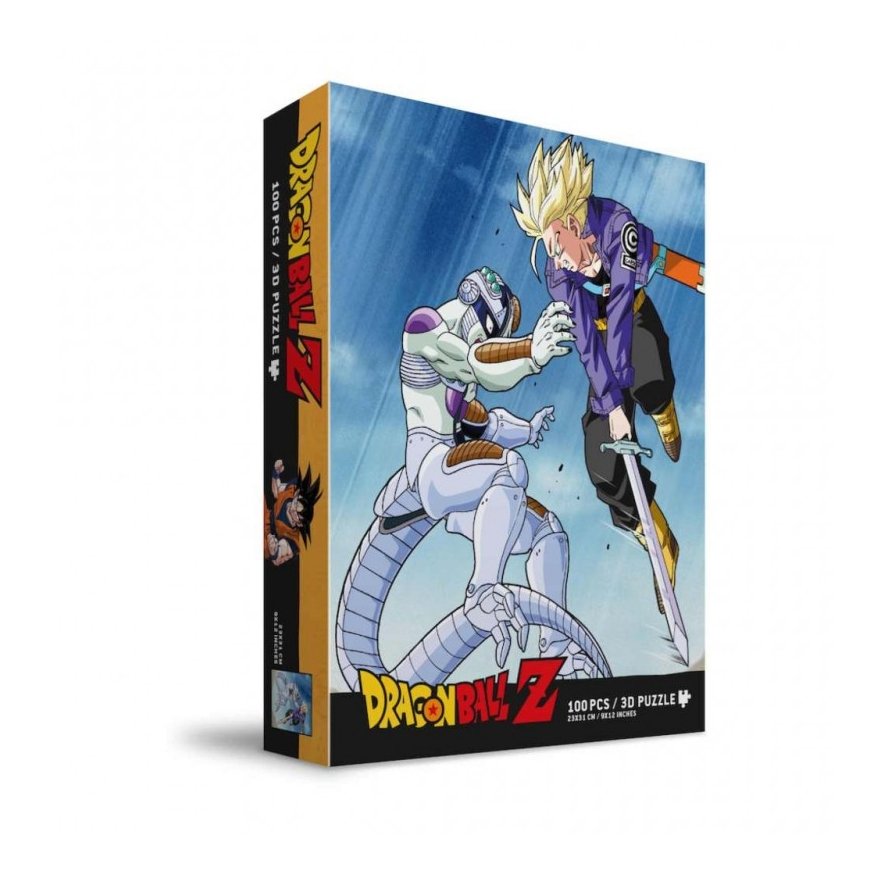 Sd Toys Dragon Ball Z Trunks pret Frieza 3D puzle 100 gab.