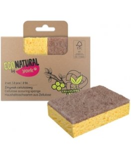 Cellulose sponge for dishwashing ECO 2 pcs.