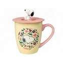 ERIK Snoopy premium puodelis su dangteliu ERIK Snoopy premium puodelis su dangteliu
