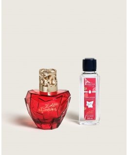 Maison Berger Paris Lahjasetti katalyyttilamppu Puhtaan punainen + Sweet Lolita Lempicka täyttö 250 ml