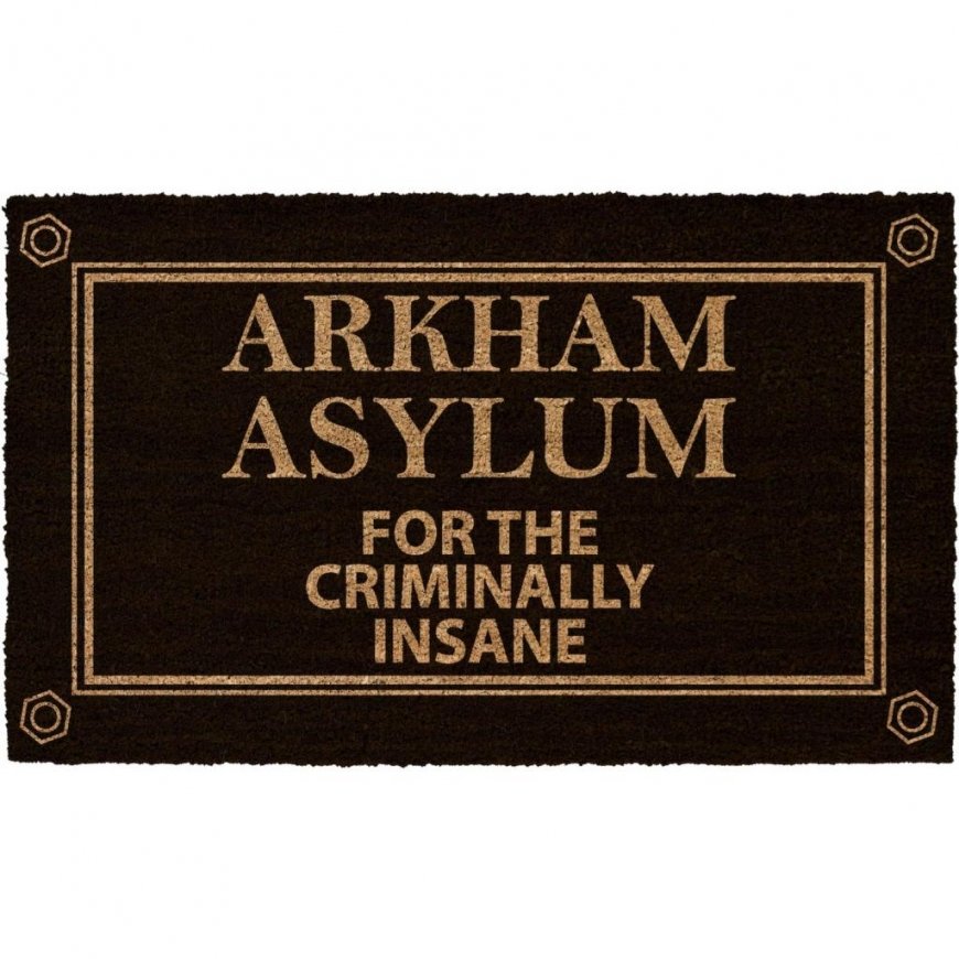 Sd Toys DC Comics Arkham Asylum durų kilimėlis