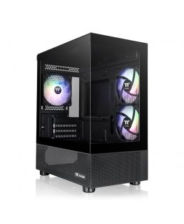 Thermaltake View 170 TG ARGB Micro „Micro Tower“ Juoda