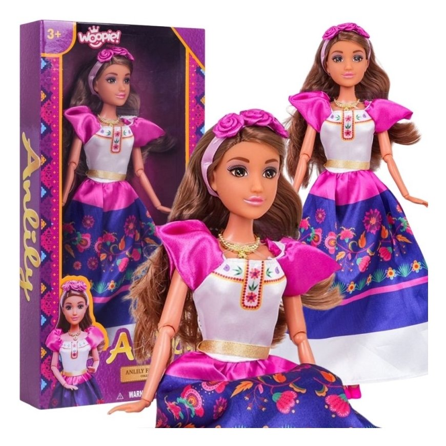 WOOPIE ROYAL Lelle Pasaule Sievietes Lily Meksikāņu Tradicionālais Tērps Ziedu Raksts