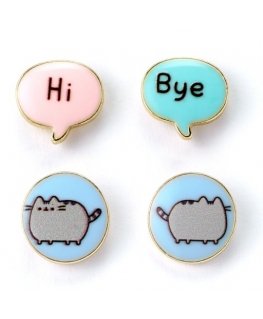 Artgeist Dvigubi „Pusheen“ auskari – burvīgs akcents jūsu stilam un priekam.