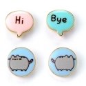Artgeist Double "Pusheen" Earrings - a charming accent to your style and joy. Artgeist Double "Pusheen" Earrings - a charming accent to your style and joy.