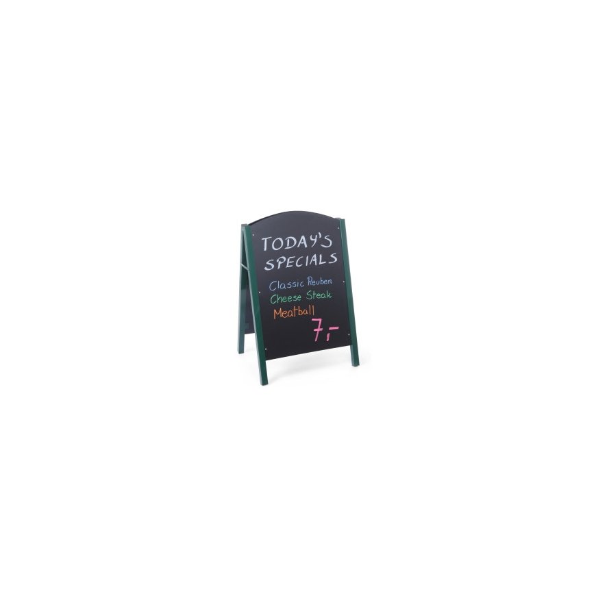 Standalone MENU advertising information board for restaurants 700x1100mm - Hendi 664100 – 2
