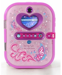 Vtech Kidi Secret Safe - Manas slepenais dienasgrāmata melnā krāsā