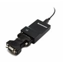 Lenovo USB 3.0 - DVI/VGA USB grafiskais adapteris 2048 x 1152 pikseļi Melns Lenovo USB 3.0 - DVI/VGA USB grafiskais adapteris 2048 x 1152 pikseļi Melns